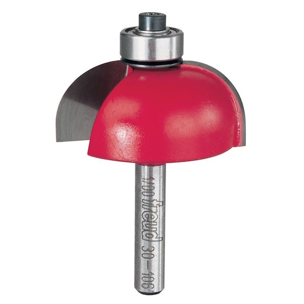 Diablo Freud 1-1/2 in. D X 1/2 in. X 2-3/16 in. L Carbide Cove Router Bit 30-106 - main